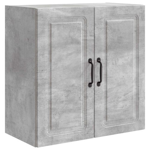 Ormar za montažu na zid 59 x 31 x 60 cm Konstruirano drvo - Beton siva 59 x 31 x 60 cm Cijena