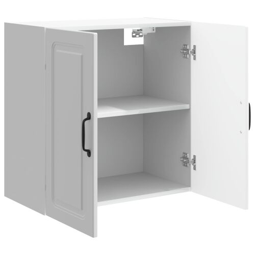 Ormar za montažu na zid 59 x 31 x 60 cm Konstruirano drvo - Visoko sjajno bijela 59 x 31 x 60 cm Cijena
