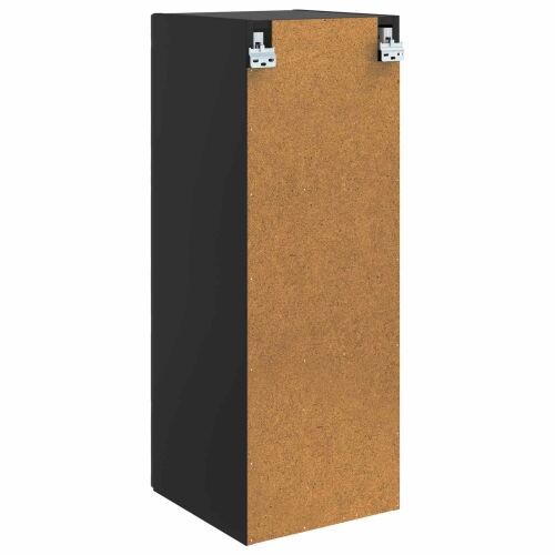 Ormar za montažu na zid 33 x 34,5 x 90 cm Konstruirano drvo - Crna 33 x 34,5 x 90 cm Cijena