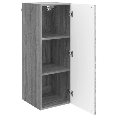 Ormar za montažu na zid 33 x 34,5 x 90 cm Konstruirano drvo - Sivi hrast sonoma 33 x 34,5 x 90 cm Cijena