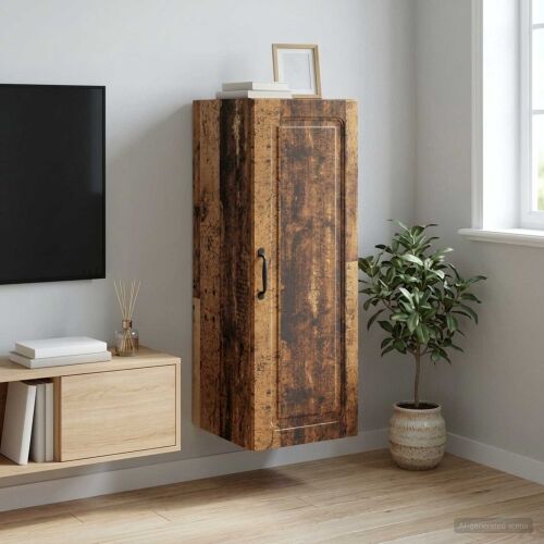 Ormar za montažu na zid 33 x 34,5 x 90 cm Konstruirano drvo - Staro drvo 33 x 34,5 x 90 cm Cijena
