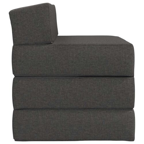 Sofa na razvlačenje Tamnosiva 200 x 70 x 15 cm Tkanina - Tamnosiva 200 x 70 x 15 cm Tkanina Cijena