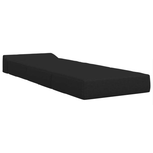 Sofa na razvlačenje Crna 200 x 70 x 15 cm Tkanina - Crna 200 x 70 x 15 cm Tkanina Cijena