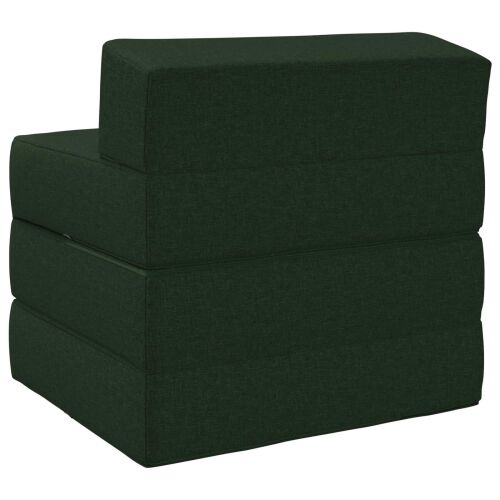 Sofa na razvlačenje Tamnozelena 200 x 70 x 15 cm Tkanina - Tamnozelena 200 x 70 x 15 cm Tkanina Cijena