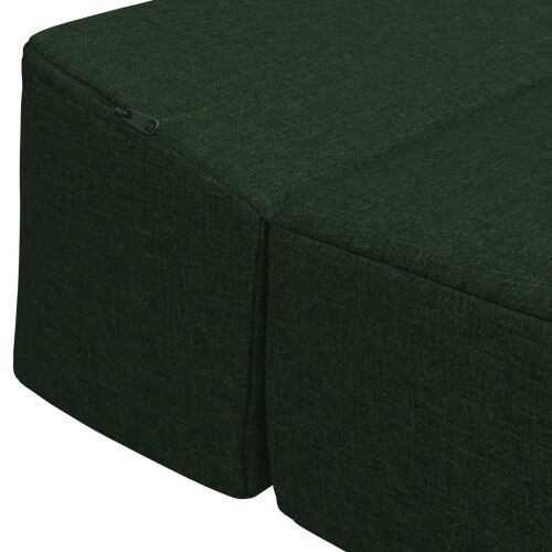 Sofa na razvlačenje Tamnozelena 200 x 70 x 15 cm Tkanina - Tamnozelena 200 x 70 x 15 cm Tkanina Cijena