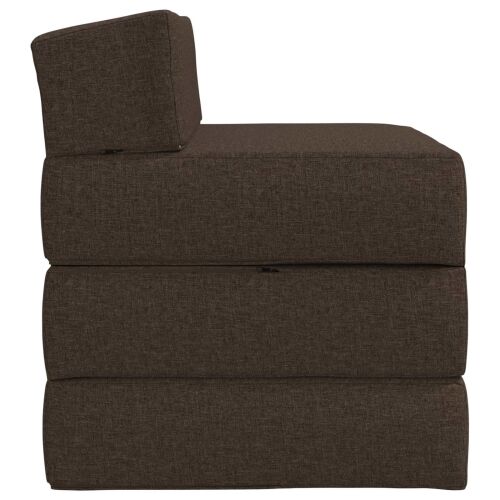 Sofa na razvlačenje Sivosmeđa 200 x 70 x 15 cm Tkanina - Sivosmeđa 200 x 70 x 15 cm Tkanina Cijena