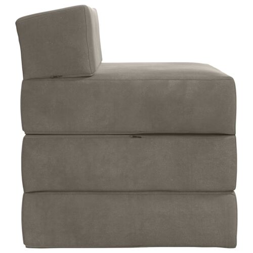 Sofa na razvlačenje Svjetlosiva 200 x 70 x 15 cm Baršun - Svjetlosiva 200 x 70 x 15 cm Baršun Cijena
