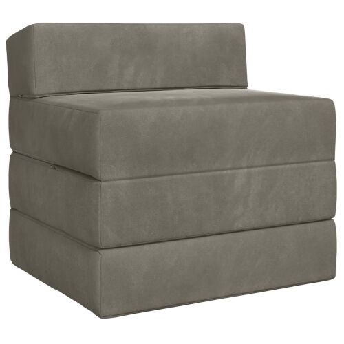 Sofa na razvlačenje Svjetlosiva 200 x 70 x 15 cm Baršun - Svjetlosiva 200 x 70 x 15 cm Baršun Cijena