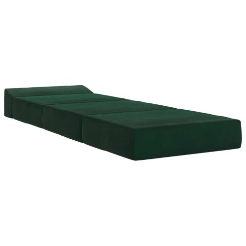 Sofa na razvlačenje Tamnozelena 200 x 70 x 15 cm Baršun - Tamnozelena 200 x 70 x 15 cm Baršun Cijena