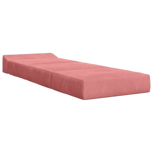 Sofa na razvlačenje Ružičasta 200 x 70 x 15 cm Baršun - Ružičasta 200 x 70 x 15 cm Baršun Cijena