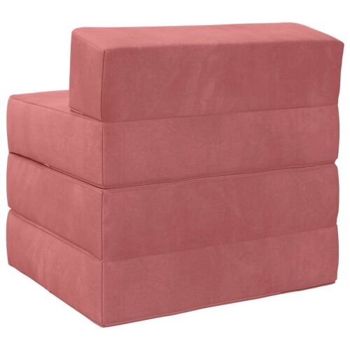 Sofa na razvlačenje Ružičasta 200 x 70 x 15 cm Baršun - Ružičasta 200 x 70 x 15 cm Baršun Cijena
