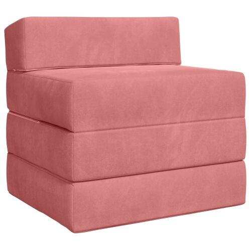 Sofa na razvlačenje Ružičasta 200 x 70 x 15 cm Baršun - Ružičasta 200 x 70 x 15 cm Baršun Cijena