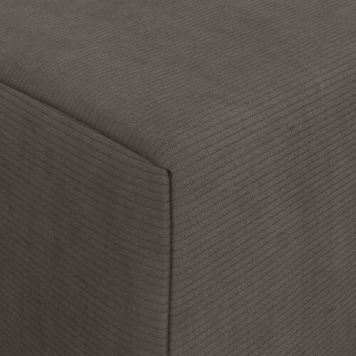 Sofa na razvlačenje Tamnosiva 200 x 70 x 15 cm Kordura tekstil - Tamnosiva 200 x 70 x 15 cm Baršunasta tkanina Cijena