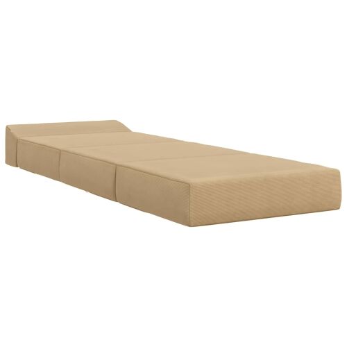 Sofa na razvlačenje Svijetlozeleni sivi 200 x 70 x 15 cm - Svijetlo zelena siva 200 x 70 x 15 cm Baršunasta tkanina Cijena