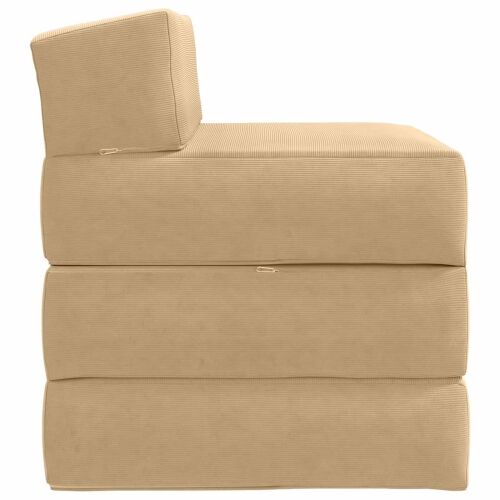 Sofa na razvlačenje Svijetlozeleni sivi 200 x 70 x 15 cm - Svijetlo zelena siva 200 x 70 x 15 cm Baršunasta tkanina Cijena