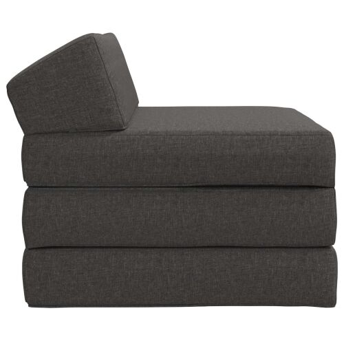 Sofa na razvlačenje Tamnosiva 200 x 70 x 10 cm Tkanina - Tamnosiva 200 x 70 x 10 cm Tkanina Cijena