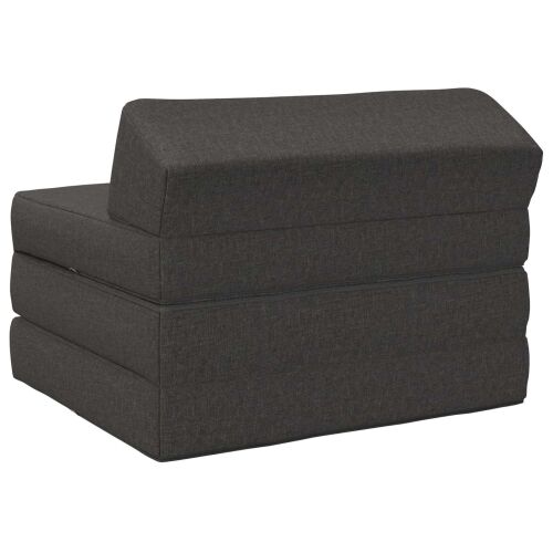 Sofa na razvlačenje Tamnosiva 200 x 70 x 10 cm Tkanina - Tamnosiva 200 x 70 x 10 cm Tkanina Cijena