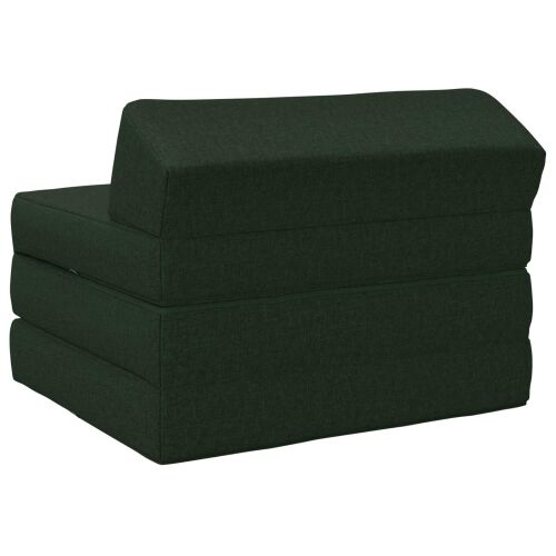 Sofa na razvlačenje Tamnozelena 200 x 70 x 10 cm Tkanina - Tamnozelena 200 x 70 x 10 cm Tkanina Cijena