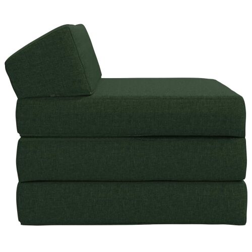 Sofa na razvlačenje Tamnozelena 200 x 70 x 10 cm Tkanina - Tamnozelena 200 x 70 x 10 cm Tkanina Cijena