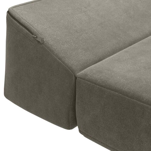 Sofa na razvlačenje Svjetlosiva 200 x 70 x 10 cm Baršun - Svjetlosiva 200 x 70 x 10 cm Baršun Cijena