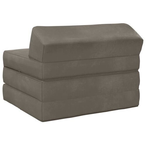 Sofa na razvlačenje Svjetlosiva 200 x 70 x 10 cm Baršun - Svjetlosiva 200 x 70 x 10 cm Baršun Cijena