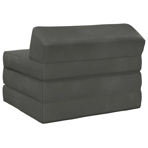 Sofa na razvlačenje Tamnosiva 200 x 70 x 10 cm Baršun - Tamnosiva 200 x 70 x 10 cm Baršun Cijena