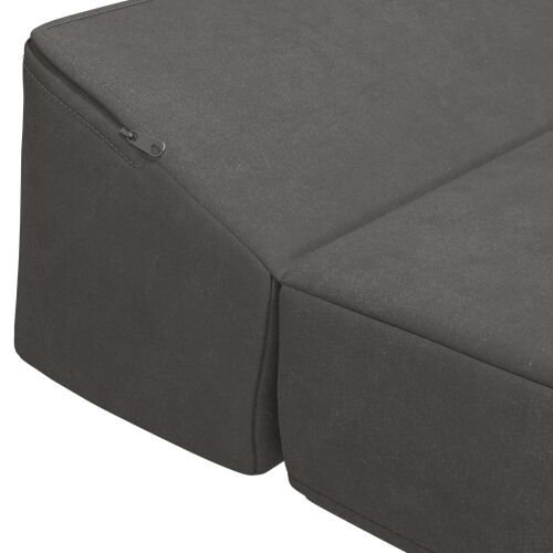 Sofa na razvlačenje Tamnosiva 200 x 70 x 10 cm Baršun - Tamnosiva 200 x 70 x 10 cm Baršun Cijena