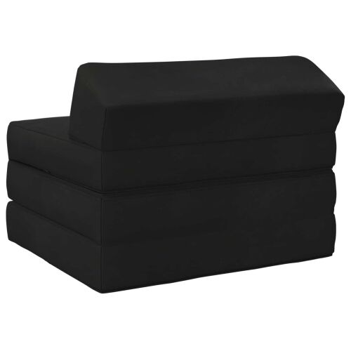 Sofa na razvlačenje Crna 200 x 70 x 10 cm Baršun - Crna 200 x 70 x 10 cm Baršun Cijena