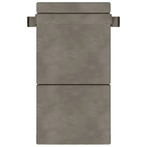Sofa na razvlačenje Svjetlosiva 70 x 72 x 60 cm Tkanina - Svjetlosiva 70 x 72 x 60 cm Baršun Cijena