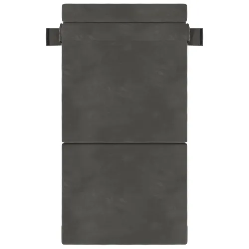 Sofa na razvlačenje Tamnosiva 70 x 72 x 60 cm Tkanina - Tamnosiva 70 x 72 x 60 cm Baršun Cijena