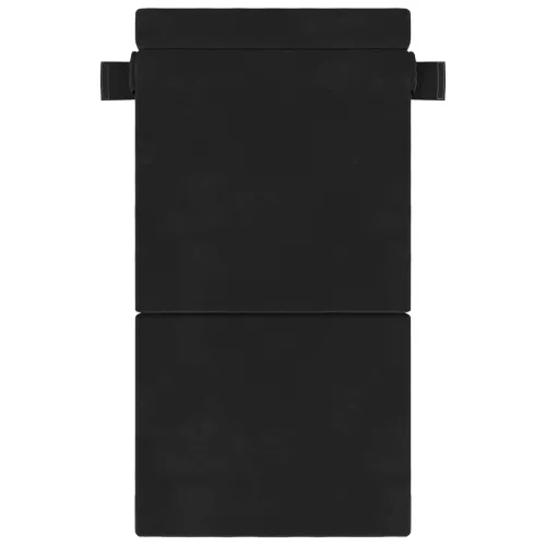 Sofa na razvlačenje Crna 70 x 72 x 60 cm Tkanina - Crna 70 x 72 x 60 cm Baršun Cijena