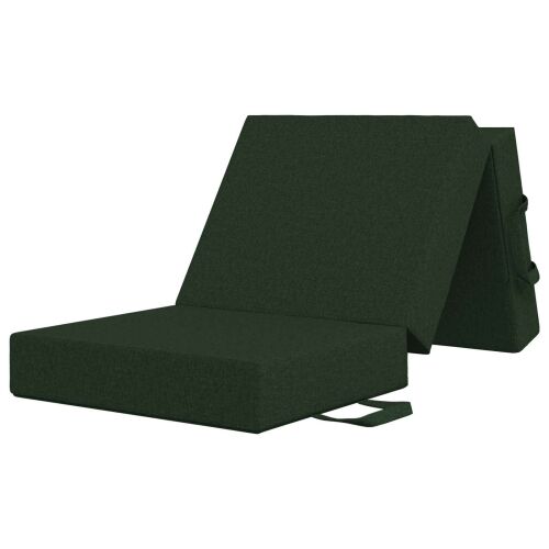 Sofa na razvlačenje 75 x 63 x 45 cm Tamnozelena - Tamnozelena 190 x 75 x 15 cm Tkanina Cijena