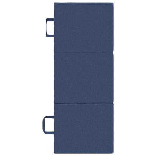 Sofa na razvlačenje 75 x 63 x 45 cm Plava - Plava 190 x 75 x 15 cm Tkanina Cijena