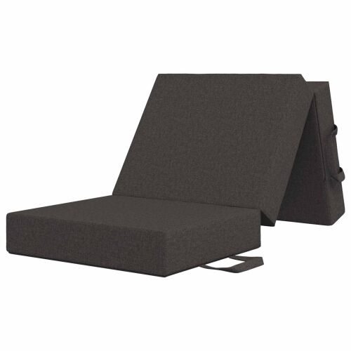 Sofa na razvlačenje 75 x 67 x 45 cm Tamnosiva - Tamnosiva 200 x 75 x 15 cm Tkanina Cijena