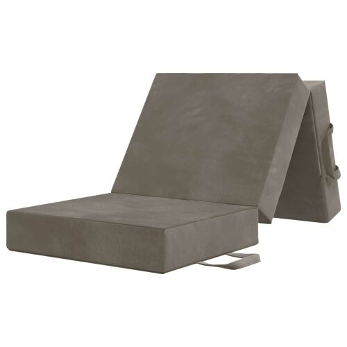 Sofa na razvlačenje 75 x 67 x 45 cm Svjetlosiva - Svjetlosiva 200 x 75 x 15 cm Baršun Cijena