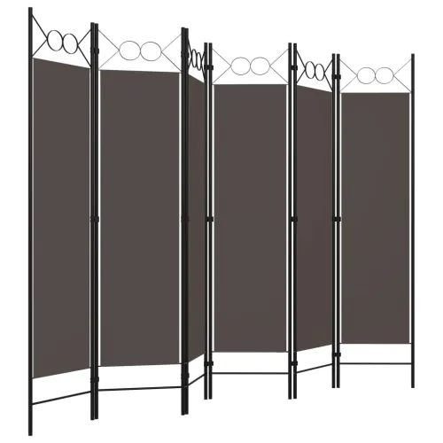 Paravan - Sobna pregrada sa 6 panela antracit 240 x 180 cm - Antracit 6 Cijena