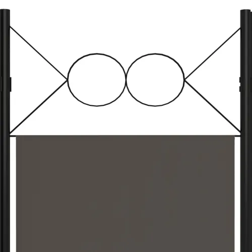 Paravan - Sobna pregrada sa 6 panela antracit 240 x 180 cm - Antracit 6 Cijena