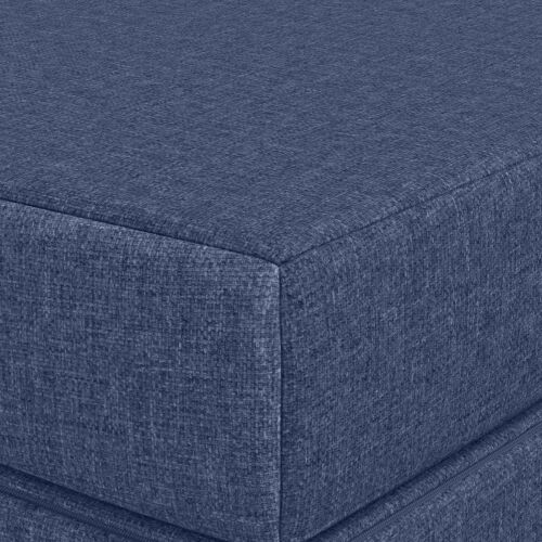 Sofa na razvlačenje 80 x 67 x 45 cm Plava - Plava 200 x 80 x 15 cm Tkanina Cijena