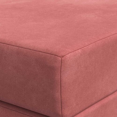 Sofa na razvlačenje 80 x 67 x 45 cm Ružičasta - Ružičasta 200 x 80 x 15 cm Baršun Cijena