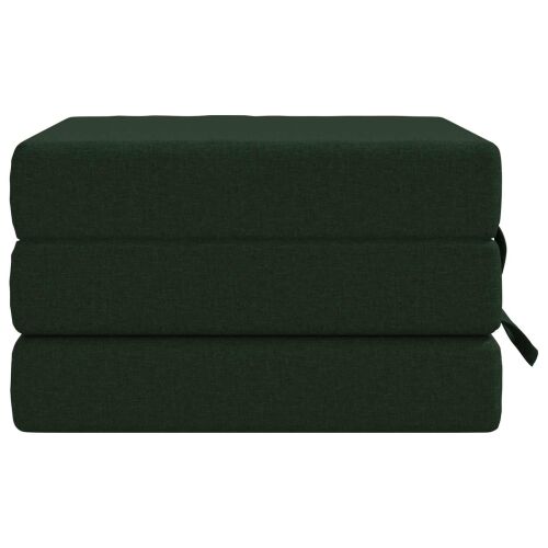 Sofa na razvlačenje 90 x 67 x 45 cm Tamnozelena - Tamnozelena 200 x 90 x 15 cm Tkanina Cijena
