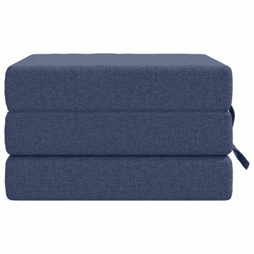 Sofa na razvlačenje 90 x 67 x 45 cm Plava - Plava 200 x 90 x 15 cm Tkanina Cijena