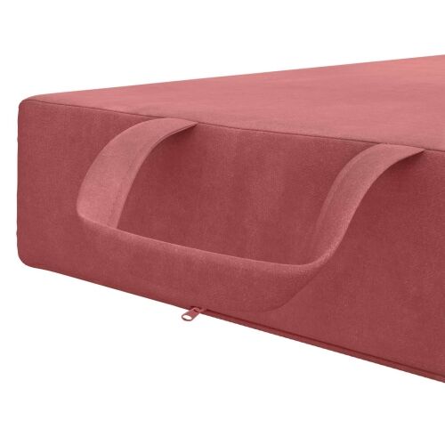 Sofa na razvlačenje 90 x 67 x 45 cm Ružičasta - Ružičasta 200 x 90 x 15 cm Baršun Cijena