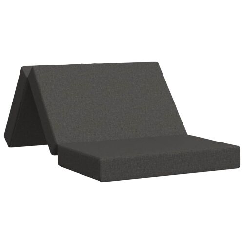 Sofa na razvlačenje 100 x 67 x 45 cm Tamnosiva - Tamnosiva 200 x 100 x 15 cm Tkanina Cijena