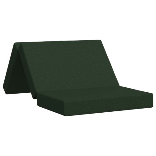 Sofa na razvlačenje 100 x 67 x 45 cm Tamnozelena - Tamnozelena 200 x 100 x 15 cm Tkanina Cijena