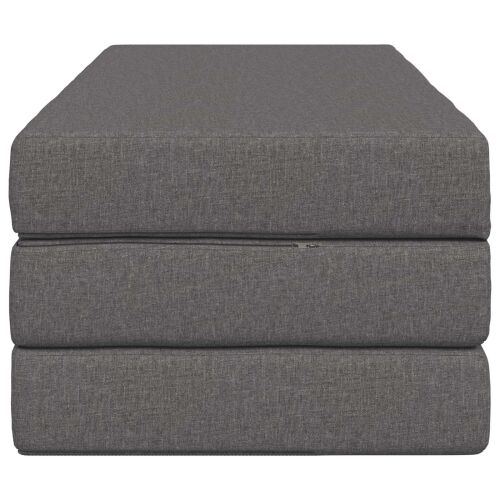 Sofa na razvlačenje 120 x 67 x 45 cm Svjetlosiva - Svjetlosiva 200 x 120 x 15 cm Tkanina Cijena