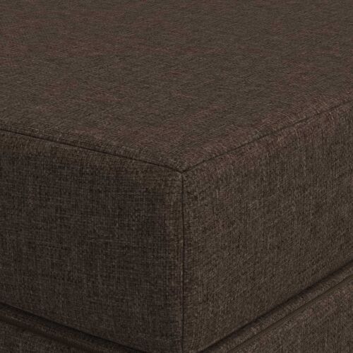 Sofa na razvlačenje 120 x 67 x 45 cm Sivosmeđa - Sivosmeđa 200 x 120 x 15 cm Tkanina Cijena