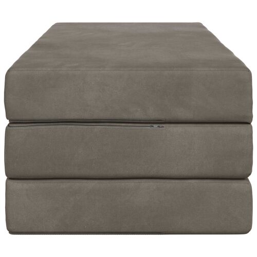 Sofa na razvlačenje 120 x 67 x 45 cm Svjetlosiva - Svjetlosiva 200 x 120 x 15 cm Baršun Cijena