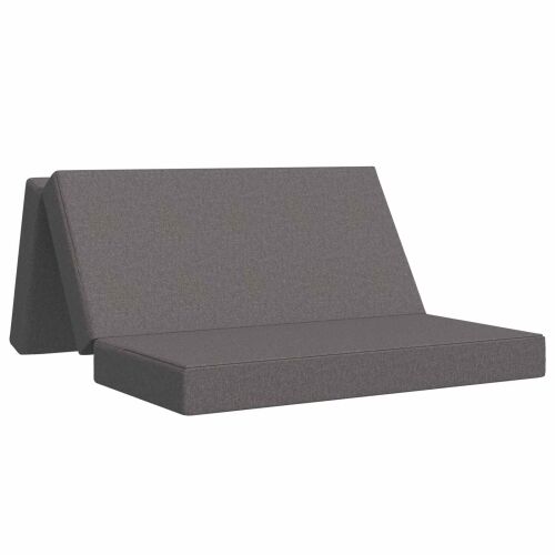 Sofa na razvlačenje 160 x 67 x 45 cm Svjetlosiva - Svjetlosiva 200 x 160 x 15 cm Tkanina Cijena