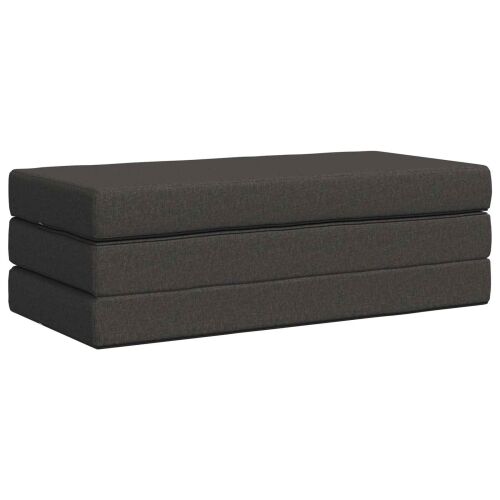 Sofa na razvlačenje 160 x 67 x 45 cm Tamnosiva - Tamnosiva 200 x 160 x 15 cm Tkanina Cijena