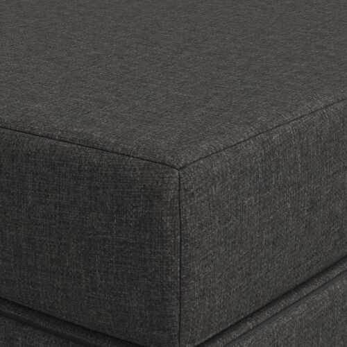 Sofa na razvlačenje 160 x 67 x 45 cm Tamnosiva - Tamnosiva 200 x 160 x 15 cm Tkanina Cijena